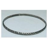 STERLING SILVER BANGLE BRACELET 8.70GRS