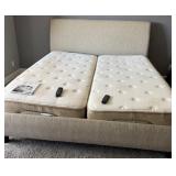 16 - KING BED WITH ADJUSTABLE MATTRESS