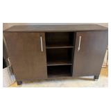 16 - WEST ELM STORAGE CABINET