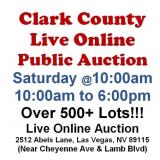 WELCOME TO OUR SAT. @10am ONLINE PUBLIC AUCTION