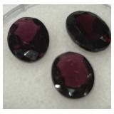 6.39CT GARNET GEMSTONES