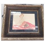 513 - WATERCOLOR ARTWORK FRAMED 23X19' (N21)