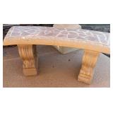 16 - PATIO/ POOLSIDE BENCH