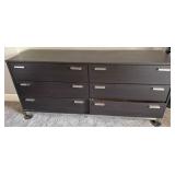 16 - SIX-DRAWER DRESSER