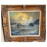 16 - FRAMED ART 27X32'