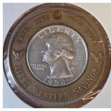 11 - SILVER COIN PENDANT (B3)