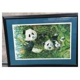 513 - SUSAN ANDREASEN ARTWORK FRAMED 33X23' (N14)