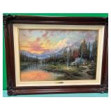 SW - THOMAS KINKADE ARTWORK WITH COA (P36)
