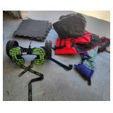 19 - KAYAK TROLLEY, SAFETY VESTS