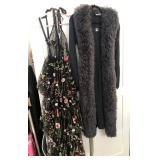 J3 - HALTER DRESS & DARKER WAVE KNIT COAT (L7)