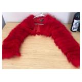 J3 - FAUX FUR NECK SHRUG JACKET (L135)
