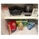 J1 - ELECTRIC SKILLET, FOOD PROCESSOR, RICE, MORE