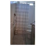 J1 - SHOWER CURTAIN/RUG SEET, PERSONAL CARE ITEMS