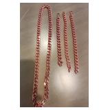 J1 - CHAIN NECKLACE & BRACELETS (L15)