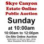 Sun.@10am - Skye Canyon Estate Online Public Auction 6/28