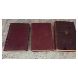 J2 - THREE VINTAGE HARDBOUND BOOKS (K84)