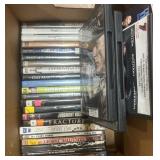 LOT OF CDS AND DVDS