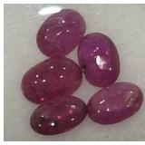 3.11CT CABOCHON RUBY GEMSTONES