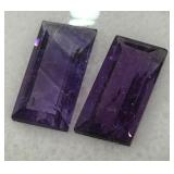 4.87CT AMETHYST GEMSTONES