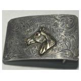 STERLING SILVER 1893 BELT BUCKLE 35.0 GRS