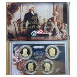 2009 PRESIDENTIAL 1 DOLLAR COIN PROOF SET