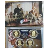 2008 PRESIDENTIAL 1 DOLLAR COIN PROOF SET
