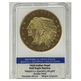 1929 INDIAN HEAD HAFF EAGLE REPLICA