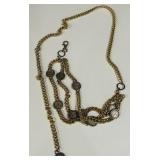 GOLD TONE COSTUME JEWELRY