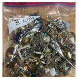 3 POUND OF COSTUME JEWELRY