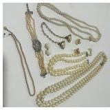 COSTUME PEARL JEWELRY