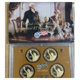 2007 PRESIDENTIAL 1 DOLLAR COIN PROOF SET