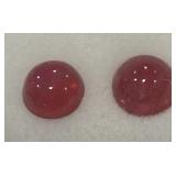 4.47CT CABOCHON RUBY GEMSTONES