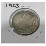 1923 SILVER PEACE DOLLAR