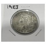1923 SILVER PEACE DOLLAR