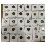 ASSORTED YEARS LINCOLN PENNIES