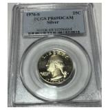 1976-S 25C PR69DCAM SILVER