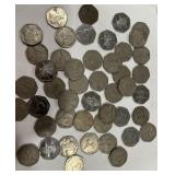 A LOT OF FOREIN COINS