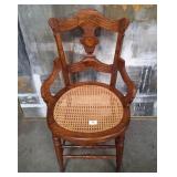 520 - VICTORIAN EASTLAKE-STYLE ARMCHAIR (N23)