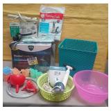 11 -STEAM IRON, HUMIDIFIER, PLASTICWARE, LOTS MORE