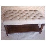 503 - BENCH SEAT WITH UPHOLSTERED TOP