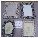 11 - LOT OF FOUR PHOTO FRAMES
