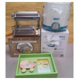503 - PASTA MACHINE, RICE COOKER, PHOTO FRAME