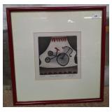 520 - BAYER LTD ED ART FRAMED 21X20" (N75)