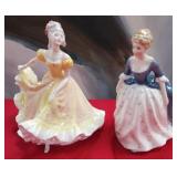 11 - TWO ROYAL DOULTON FIGURINES (S62)