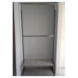 503 - WHEELED WARDROBE RACK