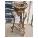 11 - ORNATE VINTAGE PLANT STAND (J46)