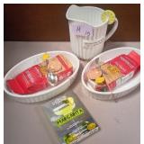 43 - NEW WMC MAC & CHEESE SETS, MARGARITA SET