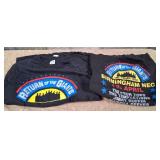 11 - LOT OF FIVE BLACK TEE SHIRTS SIZE XL (A226)