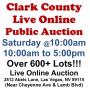 Sat.@10am - Clark County Live Online Public Auction 7/25