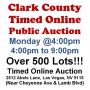 Mon.@4pm - Clark County Timed Online Public Auction 7/6
